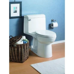 American Standard Champion Four 1-Piece 1.6 GPF Single Flush Elongated Toilet In White, Seat Included -The Home Depot white american standard one piece toilets 2004314 020 77 1000