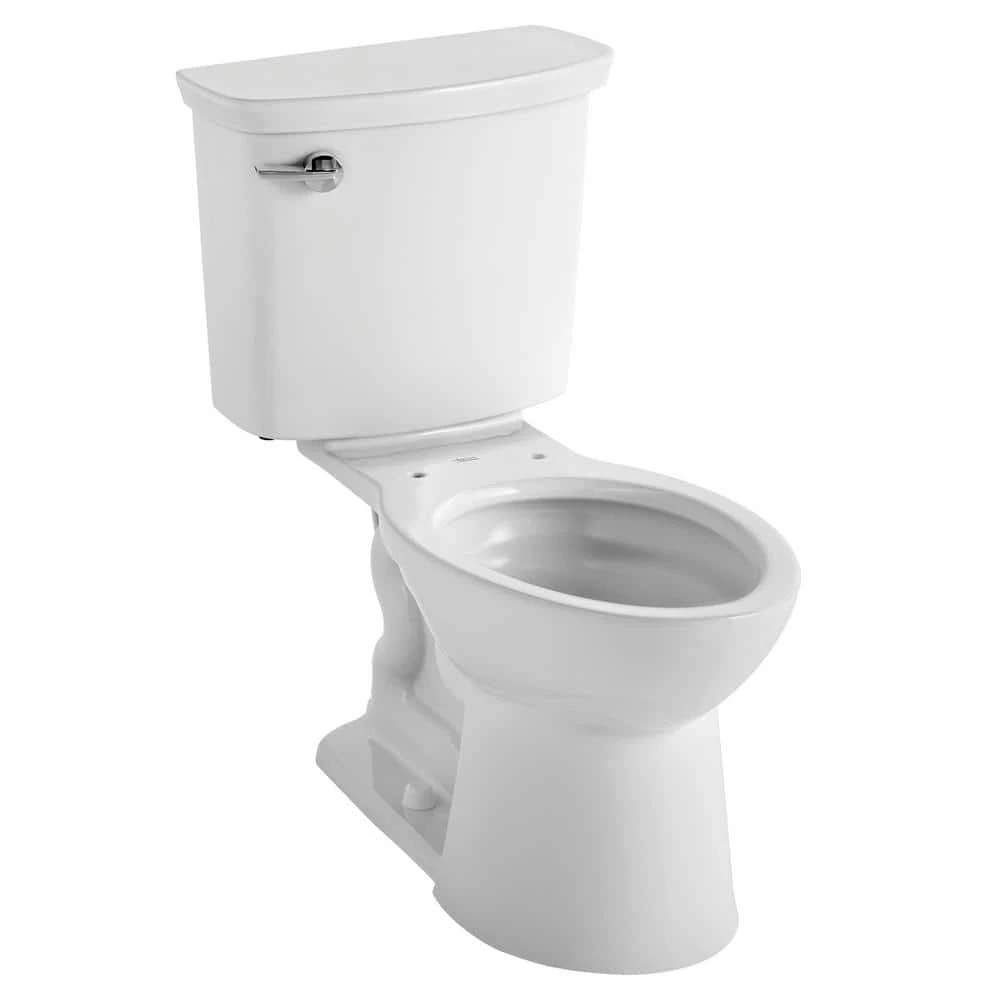 American Standard Vormax Tall Height 2-Piece 1.28 GPF Single Flush Elongated Toilet In White, Seat Not Included 1 American Standard Vormax Tall Height 2-Piece 1.28 GPF Single Flush Elongated Toilet In White, Seat Not Included