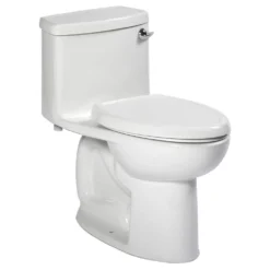 American Standard Compact Cadet 3 FloWise 1-Piece 1.28 GPF Single Flush Elongated Toilet In White With Right Hand Trip Lever