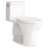 American Standard Loft 1-piece 1.28 GPF Single Flush Elongated Toilet In White Seat Included