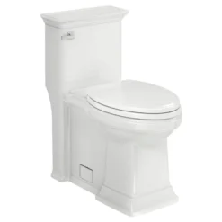American Standard Town Square S 1-Piece 1.28 GPF Single Flush Elongated Toilet In White, Seat Included