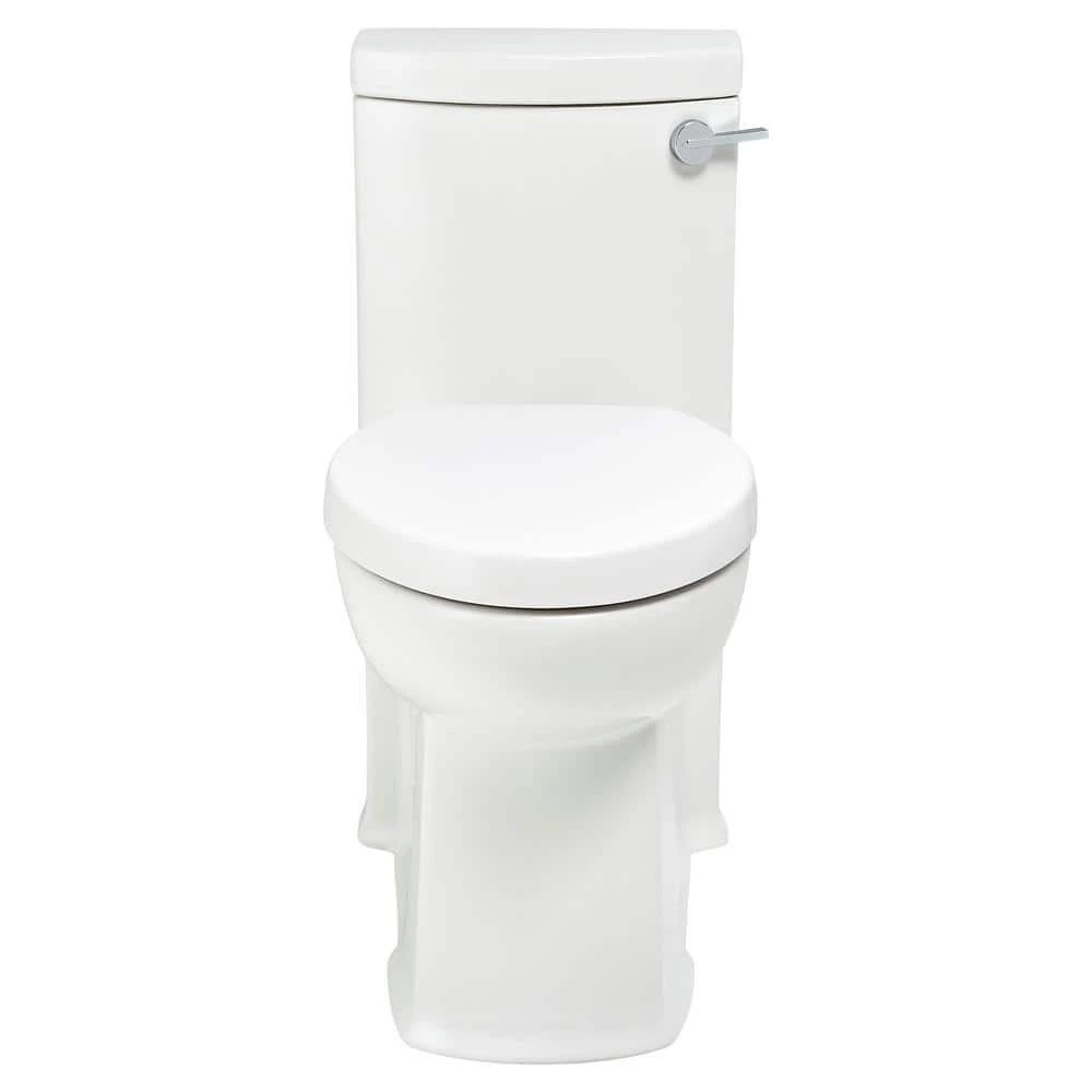 American Standard Boulevard 1-Piece 1.28/1.6 GPF Single Flush Elongated Toilet In White 2 American Standard Boulevard 1-Piece 1.28/1.6 GPF Single Flush Elongated Toilet In White - Image 2