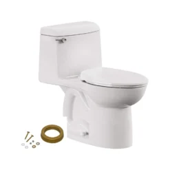 American Standard Champion 4 1-Piece 1.6 GPF Single Flush Elongated Chair Height Toilet In White