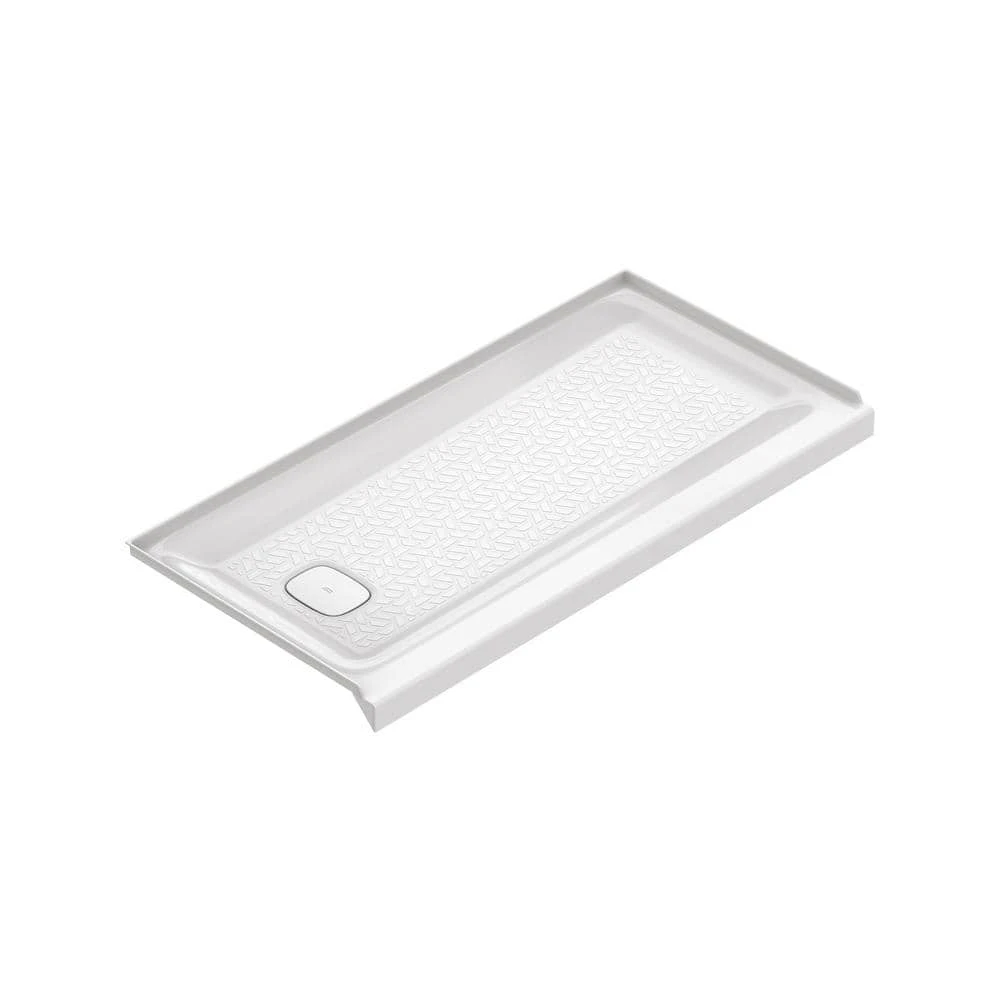 American Standard Aspirations 60 In. L X 30 In. W Single Threshold Alcove Shower Pan Base With Left Drain In White 1 American Standard Aspirations 60 In. L X 30 In. W Single Threshold Alcove Shower Pan Base With Left Drain In White