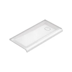 American Standard Aspirations 60 In. L X 30 In. W Single Threshold Alcove Shower Pan Base With Right Drain In White