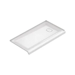 American Standard Aspirations 60 In. L X 32 In. W Single Threshold Alcove Shower Pan Base With Right Drain In White