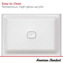 American Standard Aspirations 48 In. L X 36 In. W Single Threshold Alcove Shower Pan Base With Center Drain In White 11 American Standard Aspirations 48 In. L X 36 In. W Single Threshold Alcove Shower Pan Base With Center Drain In White -The Home Depot white american standard shower pans a8022t co 020 fa 1000