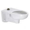 American Standard Afwall FloWise 1.25 To 1.6 GPF Elongated Top Spud Toilet Bowl Only In White