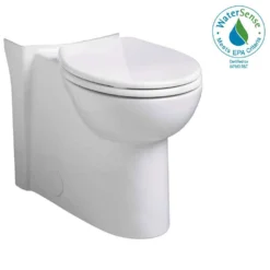 American Standard Cadet 3 FloWise Concealed Trapway Tall Height 1.28 GPF Round Toilet Bowl Only In White -The Home Depot white american standard toilet bowls 3053 000 020 1d 1000