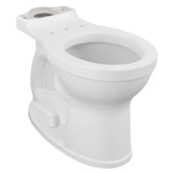 American Standard Round Toilet Bowl Only In White Champion 4-High Efficiency Tall Height
