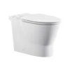 American Standard Aspirations Skirted Chair Height Toilet Bowl Only With Seat In White