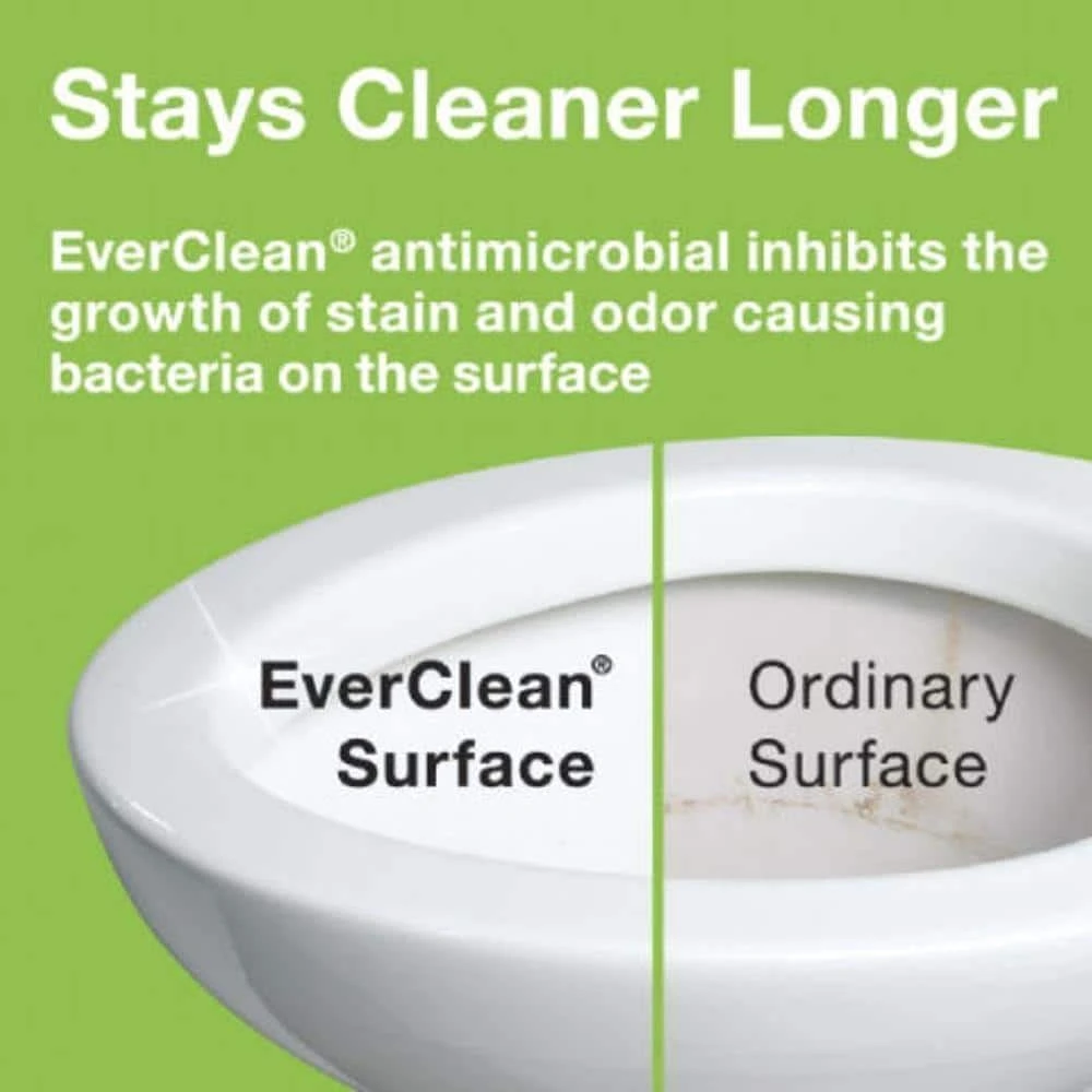 American Standard Cadet EverClean Pressure-Assisted 1.1/1.6 GPF Elongated Toilet Bowl Only In White 3 American Standard Cadet EverClean Pressure-Assisted 1.1/1.6 GPF Elongated Toilet Bowl Only In White - Image 3