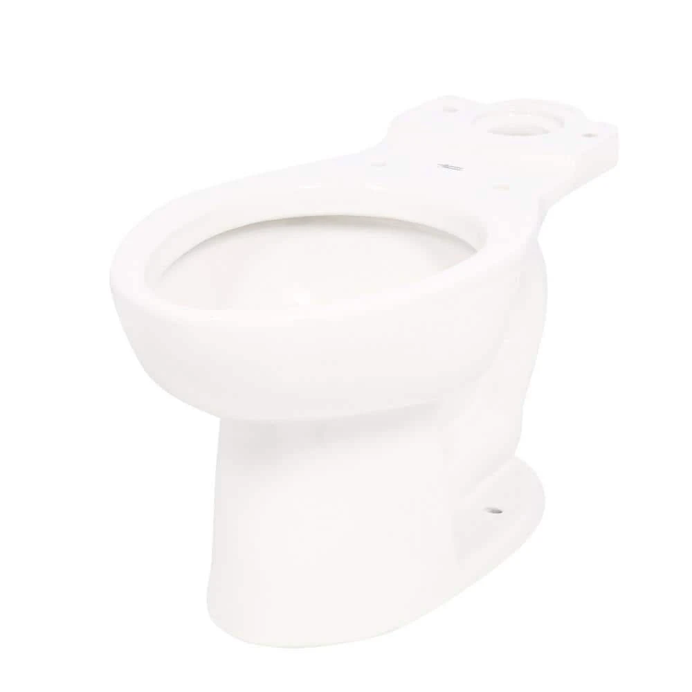 American Standard Cadet EverClean Pressure-Assisted 1.1/1.6 GPF Elongated Toilet Bowl Only In White 1 American Standard Cadet EverClean Pressure-Assisted 1.1/1.6 GPF Elongated Toilet Bowl Only In White
