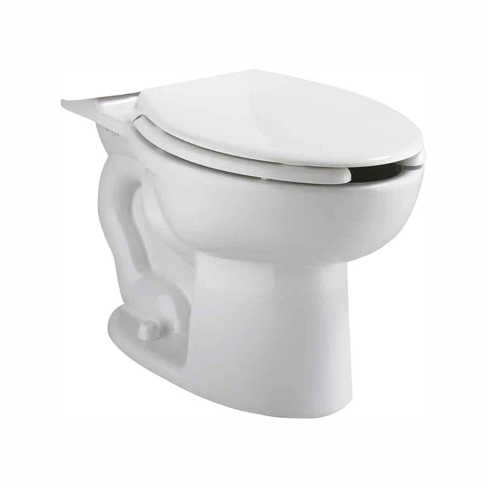 American Standard Cadet EverClean Pressure-Assisted 1.1/1.6 GPF Elongated Toilet Bowl Only In White 7 American Standard Cadet EverClean Pressure-Assisted 1.1/1.6 GPF Elongated Toilet Bowl Only In White - Image 7