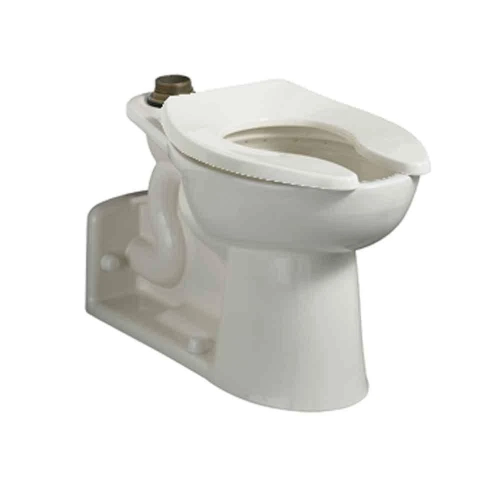 American Standard Priolo FloWise 15 In. High EverClean Top Spud Elongated Flush Valve Toilet Bowl Only In White 1 American Standard Priolo FloWise 15 In. High EverClean Top Spud Elongated Flush Valve Toilet Bowl Only In White