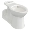 American Standard Yorkville Chair Height Elongated Pressure-Assisted Toilet Bowl Only In White