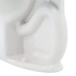 American Standard H2O Option Siphonic Dual Flush Chair Height Elongated Toilet Bowl Only In White -The Home Depot white american standard toilet bowls 3705 216 020 66 1000