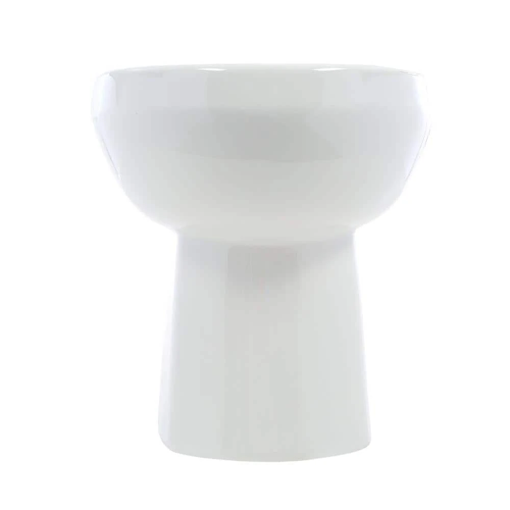 American Standard H2Option Siphonic Dual Flush Round Front Toilet Bowl Only In White 6 American Standard H2Option Siphonic Dual Flush Round Front Toilet Bowl Only In White - Image 6