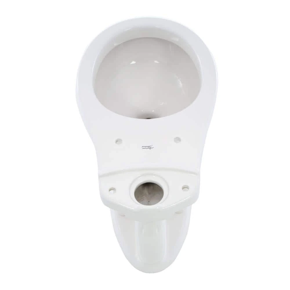 American Standard H2Option Siphonic Dual Flush Round Front Toilet Bowl Only In White 2 American Standard H2Option Siphonic Dual Flush Round Front Toilet Bowl Only In White - Image 2