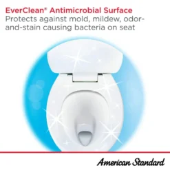 American Standard Contemporary Elongated Slow Close Toilet Seat With TriVantage For VorMax Clean Curve Style Rims In White -The Home Depot white american standard toilet seats 5055a65c 020 1d 1000