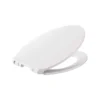 American Standard Contemporary Elongated Slow Close Toilet Seat With TriVantage For VorMax Clean Curve Style Rims In White