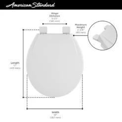 American Standard Champion Round Slow Close Toilet Seat In White -The Home Depot white american standard toilet seats 5267b60c 020 a0 1000