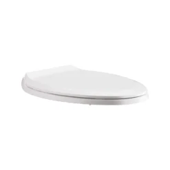 American Standard Cadet Elongated Antimicrobial Soft Close Toilet Seat In White -The Home Depot white american standard toilet seats 5503a65bh 020 44 1000