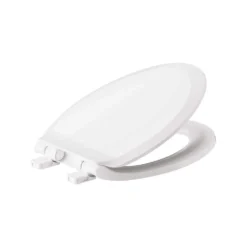 American Standard Cadet Elongated Antimicrobial Soft Close Toilet Seat In White