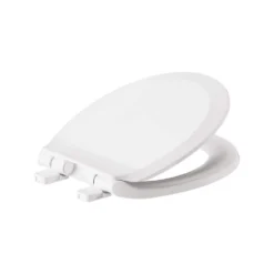 American Standard Cadet Round Antimicrobial Toilet Seat In White