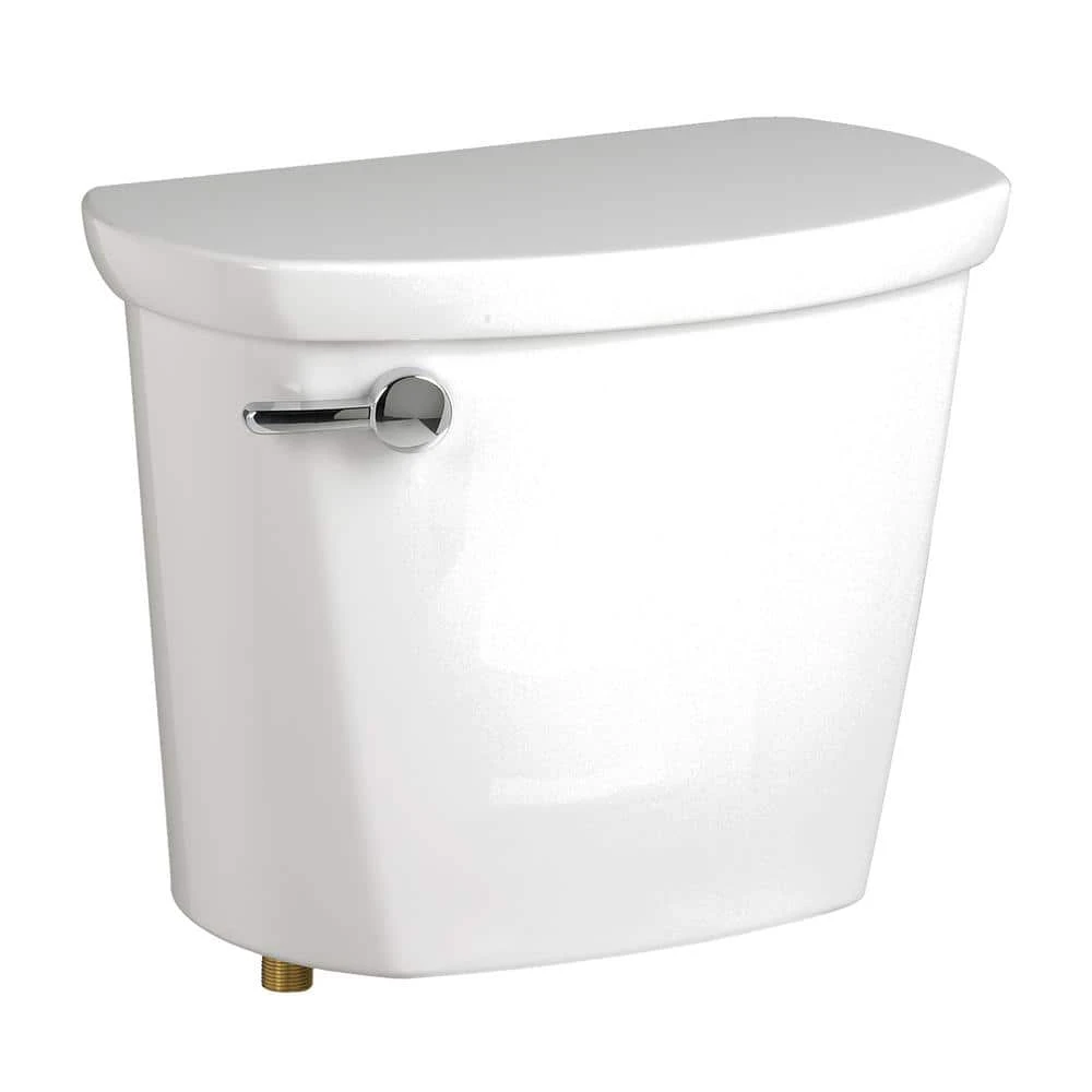 American Standard Cadet Pro 12 In. 1.28 GPF Single Flush Toilet Tank Only With Gravity Fed Technology In White 1 American Standard Cadet Pro 12 In. 1.28 GPF Single Flush Toilet Tank Only With Gravity Fed Technology In White