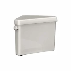 American Standard Triangle Cadet Pro 1.28 GPF Single Flush Triangle Toilet Tank Only With Gravity Fed Flushing Technology In White