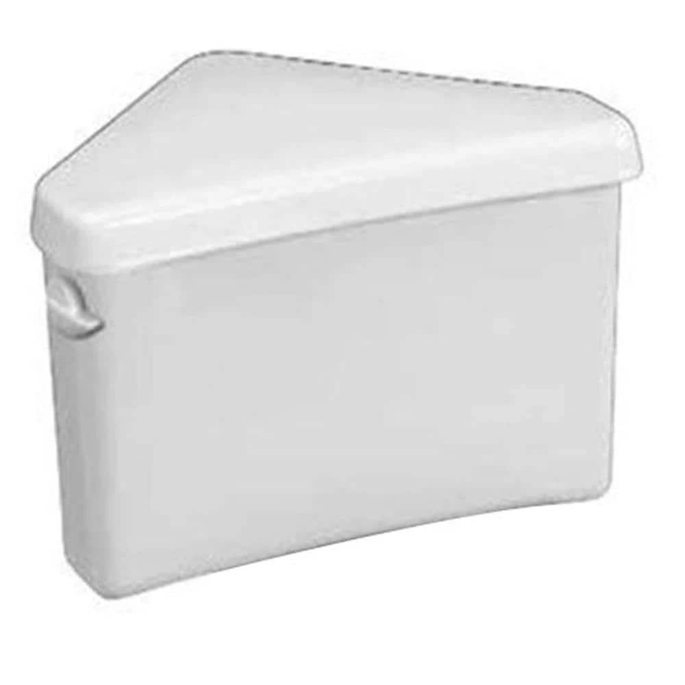 American Standard Triangle Cadet 3 1.6 GPF Single Flush Toilet Tank Only In White 1 American Standard Triangle Cadet 3 1.6 GPF Single Flush Toilet Tank Only In White