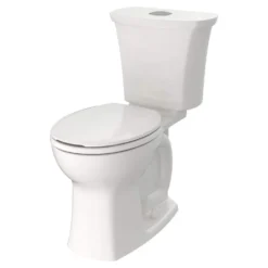 American Standard Edgemere 2-Piece 1.1/1.6 GPF Dual Flush Right Height Round Front Toilet In White, Seat Not Included 6 American Standard Edgemere 2-Piece 1.1/1.6 GPF Dual Flush Right Height Round Front Toilet In White, Seat Not Included -The Home Depot white american standard two piece toilets 204ba200 020 a0 1000