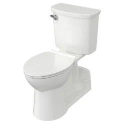 American Standard Yorkville VorMax Floor-Mount 2-Piece 1.28 GPF Single Flush Right Height Elongated Toilet In White, Seat Not Included -The Home Depot white american standard two piece toilets 209aa137 020 40 1000