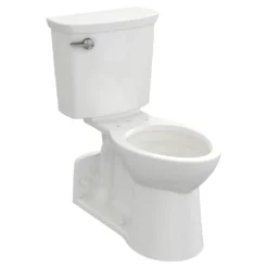 American Standard Yorkville VorMax Floor-Mount 2-Piece 1.28 GPF Single Flush Right Height Elongated Toilet In White, Seat Not Included