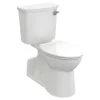 American Standard Yorkville VorMax 2-Piece 1.28 GPF Single Flush Right Height Elongated Toilet With Right Hand Trip Lever In White
