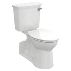 American Standard Yorkville VorMax 2-Piece 1.28 GPF Single Flush Right Height Elongated Toilet With Right Hand Trip Lever In White