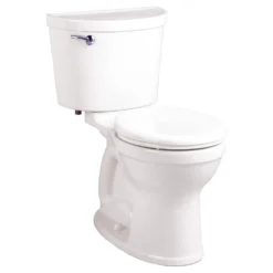 American Standard Champion Pro 2-Piece 1.28 GPF Single Flush Right Height Round Toilet In White -The Home Depot white american standard two piece toilets 211ba104 020 1f 1000