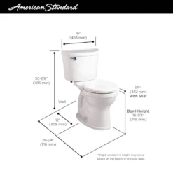 American Standard Champion Pro 2-Piece 1.28 GPF Single Flush Right Height Round Toilet In White -The Home Depot white american standard two piece toilets 211ba104 020 a0 1000