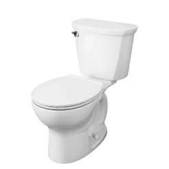 American Standard Cadet PRO 2-Piece 1.6 GPF Single Flush Round Toilet With 12 In. Rough-in In White -The Home Depot white american standard two piece toilets 215da004 020 c3 1000