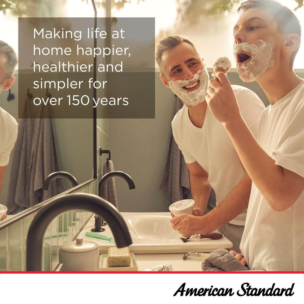 American Standard Cadet Pro Compact Tall Height 14 In. Rough-In 2-Piece 1.28 GPF Single Flush Elongated Toilet In White, Seat Not Included 10 American Standard Cadet Pro Compact Tall Height 14 In. Rough-In 2-Piece 1.28 GPF Single Flush Elongated Toilet In White, Seat Not Included - Image 10