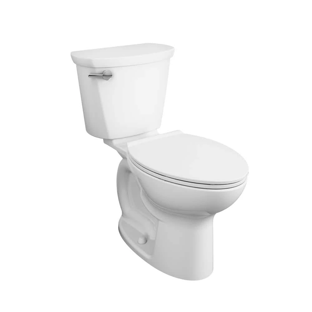 American Standard Cadet Pro Compact Tall Height 14 In. Rough-In 2-Piece 1.28 GPF Single Flush Elongated Toilet In White, Seat Not Included 1 American Standard Cadet Pro Compact Tall Height 14 In. Rough-In 2-Piece 1.28 GPF Single Flush Elongated Toilet In White, Seat Not Included