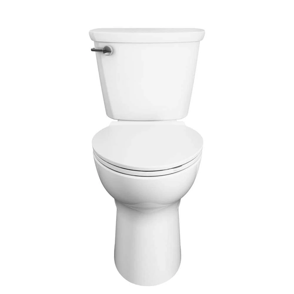 American Standard Cadet Pro Compact Tall Height 14 In. Rough-In 2-Piece 1.28 GPF Single Flush Elongated Toilet In White, Seat Not Included 8 American Standard Cadet Pro Compact Tall Height 14 In. Rough-In 2-Piece 1.28 GPF Single Flush Elongated Toilet In White, Seat Not Included - Image 8