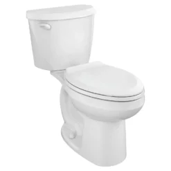 American Standard Colony 3 2-Piece 1.28 GPF Single Flush Chair-Height Elongated Toilet In White, Seat Not Included