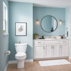 American Standard Colony 3 2-Piece 1.28 GPF Single Flush Elongated Toilet In White, Seat Not Included -The Home Depot white american standard two piece toilets 250ca104 020 31 1000