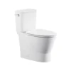 American Standard Cadet Aspirations 2-Piece 1.28 GPF Single Flush Elongated Skirted Toilet With Seat In White