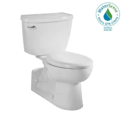 American Standard Yorkville FloWise Pressure-Assisted 4 In. Rough-In 2-piece 1.1 GPF Single Flush Elongated Toilet In White -The Home Depot white american standard two piece toilets 2876 100 020 1d 1000