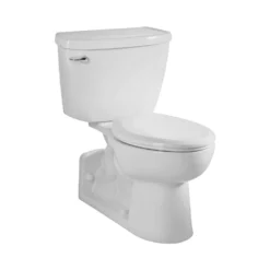 American Standard Yorkville FloWise Pressure-Assisted 4 In. Rough-In 2-piece 1.1 GPF Single Flush Elongated Toilet In White