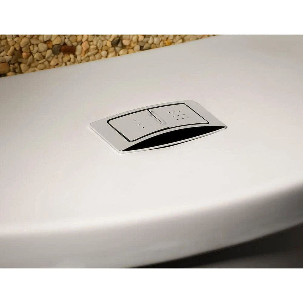 American Standard H2Option 2-Piece 0.92/1.28 GPF Dual Flush Elongated Toilet In White, Seat Not Included 6 American Standard H2Option 2-Piece 0.92/1.28 GPF Dual Flush Elongated Toilet In White, Seat Not Included - Image 6