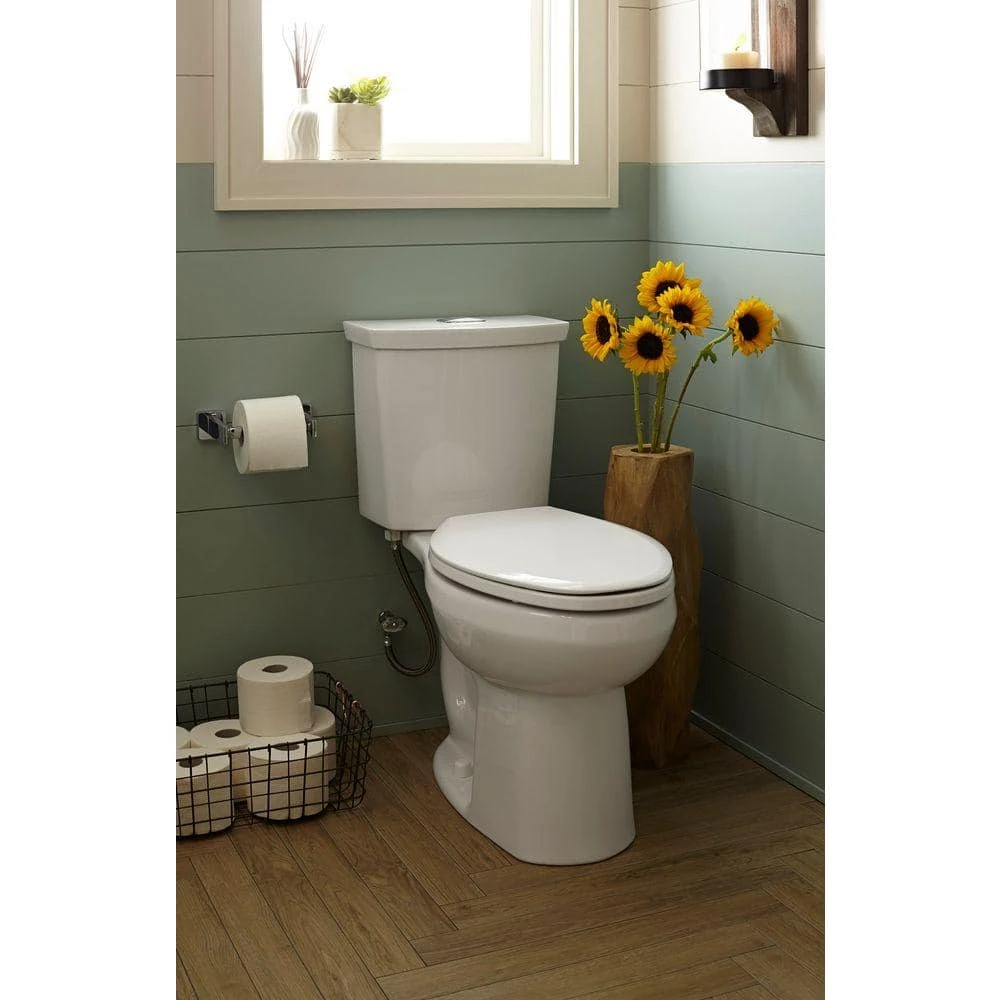 American Standard H2Option 2-Piece 0.92/1.28 GPF Dual Flush Elongated Toilet In White, Seat Not Included 4 American Standard H2Option 2-Piece 0.92/1.28 GPF Dual Flush Elongated Toilet In White, Seat Not Included - Image 4